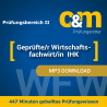 Geprüfte/r Wirtschaftsfachwirt/in IHK - Audio - Prüfungsbereich II HSQ